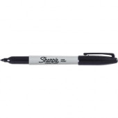 Newell Rubbermaid Sharpie Permanent Marker - Fine Marker Point - Black, Red, Green, Blue - 5 / Pack - TAA Compliance 30653PP