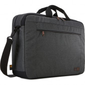 Case Logic Era Carrying Case for 15.6" Notebook, Gear, Tablet PC, Headphone, Book - Obsidian - Luggage Strap, Shoulder Strap, Handle - 11.8" Height x 3" Width 3203696