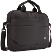 Case Logic Advantage Carrying Case (Attach&eacute;) for 10.1" to 11.6" Notebook, Tablet PC, Pen, Electronic Device, Cord - Black - Luggage Strap, Shoulder Strap, Handle - 11.8" Height x 2.2" Width 3203984