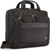 Case Logic Carrying Case (Briefcase) for 14" Notebook, Accessories, Tablet PC - Black - Impact Resistant - Checkpoint Friendly - Shoulder Strap, Handle - 11.4" Height x 3.1" Width 3204197
