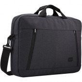Case Logic Huxton Carrying Case (Attach&eacute;) for 10.1" to 15.6" Apple iPad Notebook - Black - Heather Fabric, Polyster - Handle, Shoulder Strap, Luggage Strap - 12.4" Height x 16.3" Width x 2.8" Depth - TAA Compliance 3204