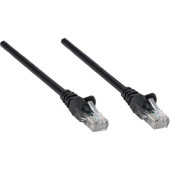 Intellinet Network Solutions Cat5e UTP Network Patch Cable, 14 ft (5.0 m), Black - RJ45 Male / RJ45 Male 320771