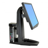 Ergotron Neo-Flex All-In-One SC Lift Stand - Up to 37lb - Up to 24" LCD Monitor - Black - Desk-mountable 33-338-085