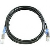 Accortec Cable - Serial Attached SCSI External Mini 6.56 ft - 6.56 ft Mini-SAS Data Transfer Cable for Hard Drive - First End: 1 x 36-pin SFF-8088 Male Mini-SAS - Second End: 1 x 36-pin SFF-8088 Male Mini-SAS - Shielding - Black 330-6053