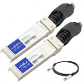 AddOn Dell 332-1664 Compatible TAA Compliant 10GBase-CU SFP+ to SFP+ Direct Attach Cable (Passive Twinax, 0.5m) - 100% compatible and guaranteed to work - TAA Compliance 332-1664-AO