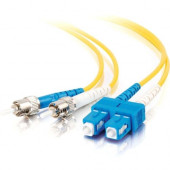 C2g -4m SC-ST 9/125 OS1 Duplex Singlemode Fiber Optic Cable (Plenum-Rated) - Yellow - 4m SC-ST 9/125 Duplex Single Mode OS2 Fiber Cable - Plenum CMP-Rated - Yellow - 13ft 34517