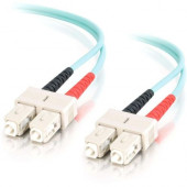 Legrand Group C2G 3M SC-SC 10G OM3 LSZH FIBER-AQUA 36512