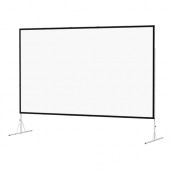 Da-Lite Fast-Fold Deluxe Manual Projection Screen - 170.8" - 16:10 - 92" x 144" - Da-Mat - GREENGUARD, TAA Compliance 38307