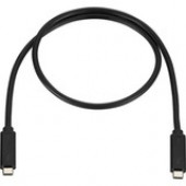 HP Thunderbolt 120W G2 Cable - 2.30 ft Thunderbolt Data Transfer Cable for Notebook, Tablet, Docking Station, Mobile Workstation - First End: 1 x Male Thunderbolt - Second End: 1 x Male Thunderbolt 3XB94UT