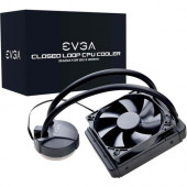 EVGA CLC 120 CL11 Liquid / Water CPU Cooler, Intel Cooling 400-HY-CL11-V1 - 1 x 120 mm - 1 x 58.9 CFM - 32.1 dB(A) Noise - Liquid Cooler Cooler - Sleeve Bearing - 4-pin PWM - Socket H2 LGA-1155, Socket H LGA-1156, Socket H3 LGA-1150, Socket R LGA-2011, So