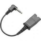 Plantronics Headset Adapter Cable - Mini-phone Male, Quick Disconnect Male - TAA Compliance 40845-01