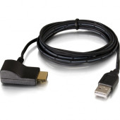 C2g USB Powered HDMI Voltage Inserter - 5.83 ft HDMI/USB AV/Power Cable for Audio/Video Device - First End: 1 x Type A Male Powered USB - Second End: 1 x HDMI Male Digital Audio/Video, Second End: 1 x HDMI Female Digital Audio/Video - Supports up to 1920 