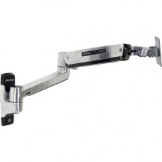 Ergotron Mounting Arm for Flat Panel Display, All-in-One Computer - Polished Aluminum - 46" Screen Support - 30 lb Load Capacity 45-383-026