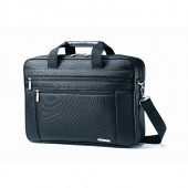 Samsonite Classic Two Gusset 17" Briefcase (Black) 49873-1041