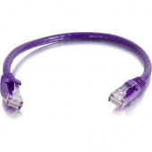 Legrand Group Quiktron Q Cat.6 Patch Network Cable - 3 ft Category 6 Network Cable for Network Device - First End: 1 x RJ-45 Male Network - Second End: 1 x RJ-45 Male Network - Patch Cable - 24 AWG - Purple - 1 Each 576-145-003