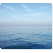 Fellowes Recycled Mouse Pad - Blue Ocean - Blue Ocean - 8" x 9" x 0.1" Dimension - Multicolor - Rubber Base - Skid Proof - TAA Compliance 5903901
