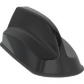 Sierra Wireless AirLink Antenna:4-in-1 SharkFin - 698 MHz, 1.71 GHz, 2.50 GHz, 4.90 GHz, 1.56 GHz to 960 MHz, 2.17 GHz, 3.80 GHz, 6 GHz, 2.40 GHz, 1.61 GHz - 5 dBi - Cellular Network, Wireless Data Network, Satellite Communication, Wireless Router - Black