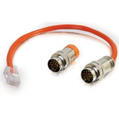 C2g 1ft RapidRun Multi-Format Runner Cable (Orange) Test Adapter Cable - 1 ft Proprietary/RJ-45 Network Cable for Network Device - RJ-45 Male Network - Second End: 1 x - Orange 60113
