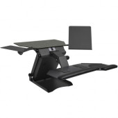 Health Postures HealthPostures TaskMate Desktop Electric Standing Desk - 50 lb Load Capacity - Flat Panel Display Type Supported - 20" Height x 45" Width x 43" Depth - Desktop - Steel 6100