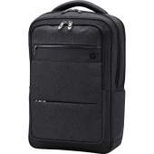 HP Executive Carrying Case (Backpack) for 17.3" Notebook - Gray - Handle, Shoulder Strap, Luggage Strap - 6.9" Height x 15.4" Width x 18.3" Depth 6KD05UT