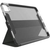 Zagg gear4 Brompton + Folio Carrying Case (Folio) for 10.9" to 11" Apple iPad Air, iPad Pro Tablet - Black - Drop Resistant, Impact Resistant, Knock Resistant - D3O, Thermoplastic Polyurethane (TPU) - 9.7" Height x 7" Width x 0.2"