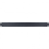 Intellinet Network Solutions Blank Rackmount Panel Spacer for 19 Inch Server or Network Cabinet, 1U, Metal, Black - Covers Unused Positions in Standard 19 Inch Cabinet 712675