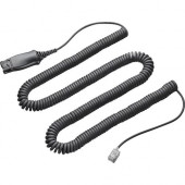 Plantronics 72442-41 Audio Cable Adapter - Phone Cable - Quick Disconnect Phone - Male Phone - TAA Compliance 72442-41