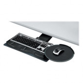 Fellowes Professional Series Sit / Stand Keyboard Tray - 14" Height x 29" Width x 21" Depth - Black 8029801