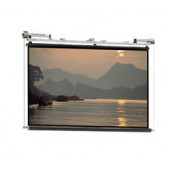Da-Lite Motorized Scenic Roller Projection Screen - 126" x 168" - Matte White - 210" Diagonal - TAA Compliance 80833
