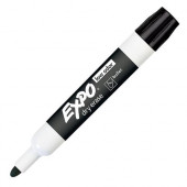 Newell Rubbermaid Expo Bold Color Dry-erase Markers - Bullet Marker Point Style - Black - TAA Compliance 82001