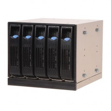 Chenbro Hard Drive Cage - 5 x 3.5" - 1/3H Front Accessible Hot-swappable - SAS, SAS - Internal - Black - RoHS Compliance 84H210910-010