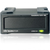 Overland Tandberg RDX QuikStor 8782-RDX Drive Dock - USB 3.0 Host Interface External - Black - 1 x Total Bay 8782-RDX