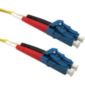 Weltron 15m LC/LC Single Mode 9/125M Yellow Fiber Patch Cable - 49.21 ft Fiber Optic Network Cable for Network Device - First End: 2 x - Second End: 2 x - Patch Cable - Yellow 90-1500-15M