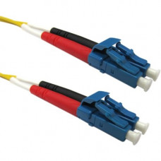 Weltron 1m LC/LC Single Mode 9/125M Yellow Fiber Patch Cable - 3.28 ft Fiber Optic Network Cable for Network Device - First End: 2 x - Second End: 2 x - Patch Cable - Yellow 90-1500-1M
