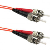 Weltron 10m ST/ST Multimode 62.5/125M Orange Fiber Patch Cable - 32.81 ft Fiber Optic Network Cable for Network Device - First End: 2 x - Second End: 2 x - Patch Cable - Orange 90-2000-10M