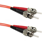 Weltron ST/ST Multimode 62.5/125M Orange Fiber Patch Cables - 26.25 ft Fiber Optic Network Cable for Network Device - First End: 2 x - Second End: 2 x - Patch Cable - Orange 90-2000-8M