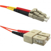 Weltron 10m LC/SC Multi-mode 62.5/125M Orange Fiber Patch Cable - 32.81 ft Fiber Optic Network Cable for Network Device - First End: 2 x - Second End: 2 x - Patch Cable - Orange 90-5002-10M