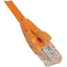 Weltron Cat.6a UTP Patch Network Cable - 1 ft Category 6a Network Cable for Network Device - First End: 1 x RJ-45 Male Network - Second End: 1 x RJ-45 Male Network - Patch Cable - Orange 90-C6AB-1OR