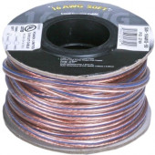 Monoprice 100ft 12AWG Enhanced Loud Oxygen-Free Copper Speaker Wire Cable - (No Logo) - 100 ft Audio Cable for Speaker, Audio Device - Bare Wire - Bare Wire - Clear 9343
