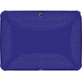 Amzer Silicone Skin Jelly Case - Blue - For Tablet - Blue Textured - Shock Absorbing - Silicone 96104