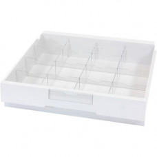 Ergotron SV Replacement Drawer Kit, Single (Large Drawer) - 16 Compartment(s) - 1 Drawer(s) - White - 1 97-848