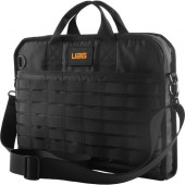 Urban Armor Gear Tactical Carrying Case (Briefcase) for 13" to 14" Apple Notebook - Black - Drop Resistant, Shock Resistant - Shoulder Strap, Hand Strap, Luggage Strap - 14.6" Height x 11" Width x 3.2" Depth 982410114040