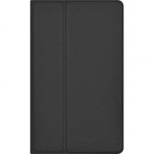 Amzer Carrying Case (Portfolio) for 7" Tablet - Black - Scratch Resistant Interior - Vegan Leather - Textured - Hand Strap 98505