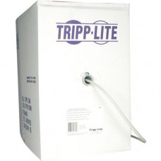 Tripp Lite 1000ft RG6/U Quad Shield CMR Rated Coaxial Cable White 1000'' - Coaxial - 1000 ft - 1 x Bare Wire - 1 x Bare Wire - Shielding - White - TAA Compliance A224-01K