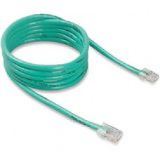 Belkin Cat 5E Patch Cable - RJ-45 Male - RJ-45 Male - 7ft - Green A3L781-07-GRN