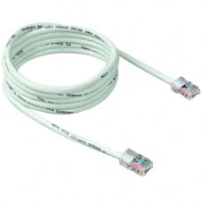 Belkin Cat.5e Patch Cable - RJ-45 Male Network - RJ-45 Male Network - 6" - White A3L791-06IN-WHT