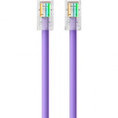 Belkin Cat5e Patch Cable - RJ-45 Male - RJ-45 Male - 8ft - Purple A3L791-08-PUR