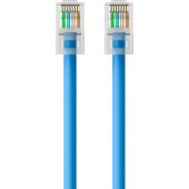 Belkin Cat5e Patch Cable - RJ-45 Male Network - RJ-45 Male Network - 100ft - Blue - TAA Compliance A3L791-100-BLU