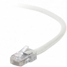 Belkin Cat5e Network Cable - RJ-45 Male Network - RJ-45 Male Network - 14ft - White A3L791-14-WHT-S