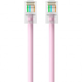 Belkin Cat. 5E UTP Patch Cable - RJ-45 Male - RJ-45 Male - 15ft - Pink A3L791-15-PNK
